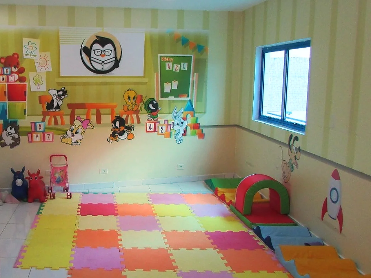Ambiente da Educação Infantil do Colégio CoRRA
