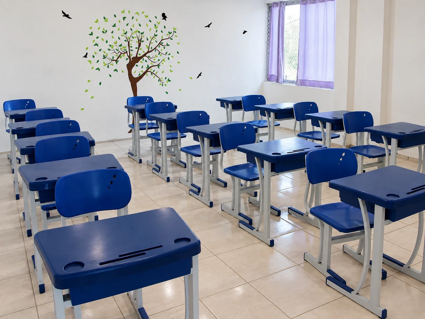 Sala de aula do Colégio CoRRA